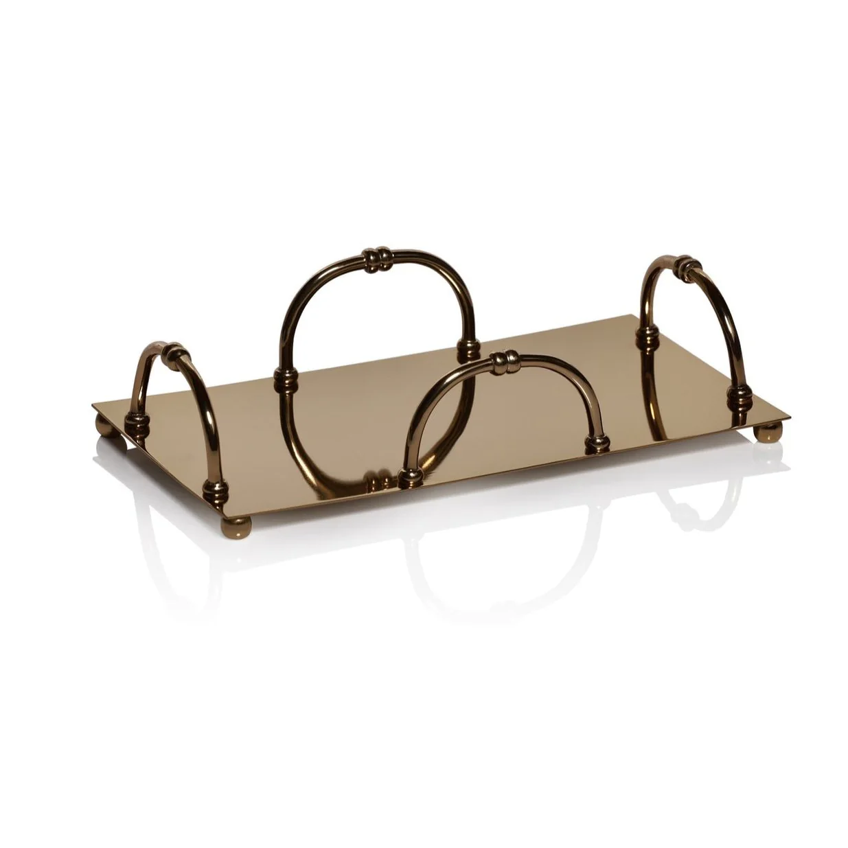 Zodax Alessia Gold Napkin Holder Collection - Image 3