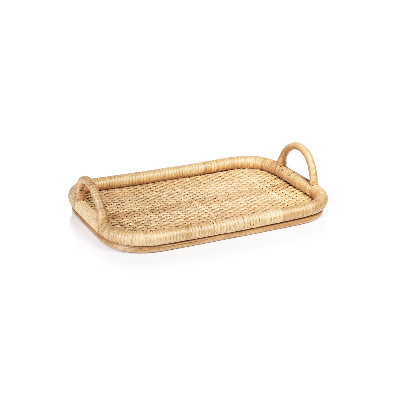 Tropique Rectangular Rattan Tray Collection - Image 3